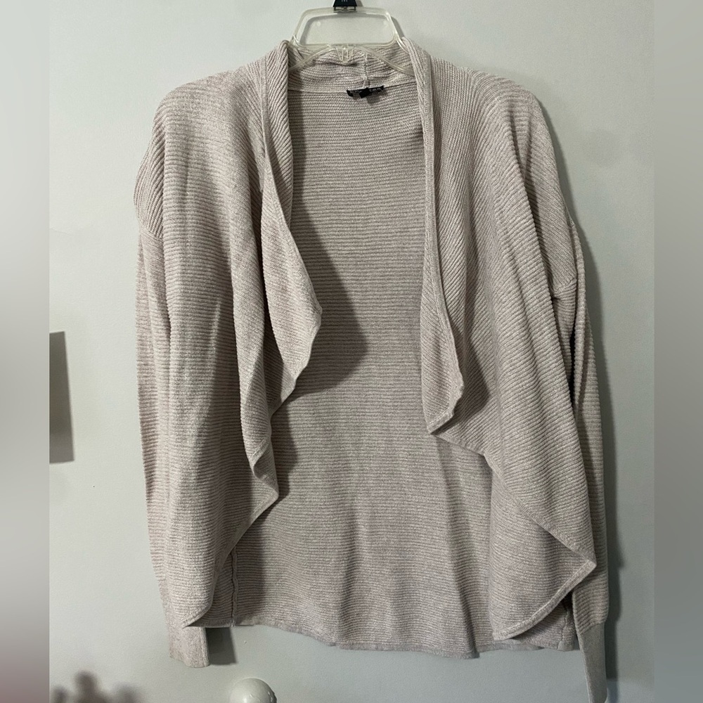 EXPRESS Women's Cream Cardigan Sweater